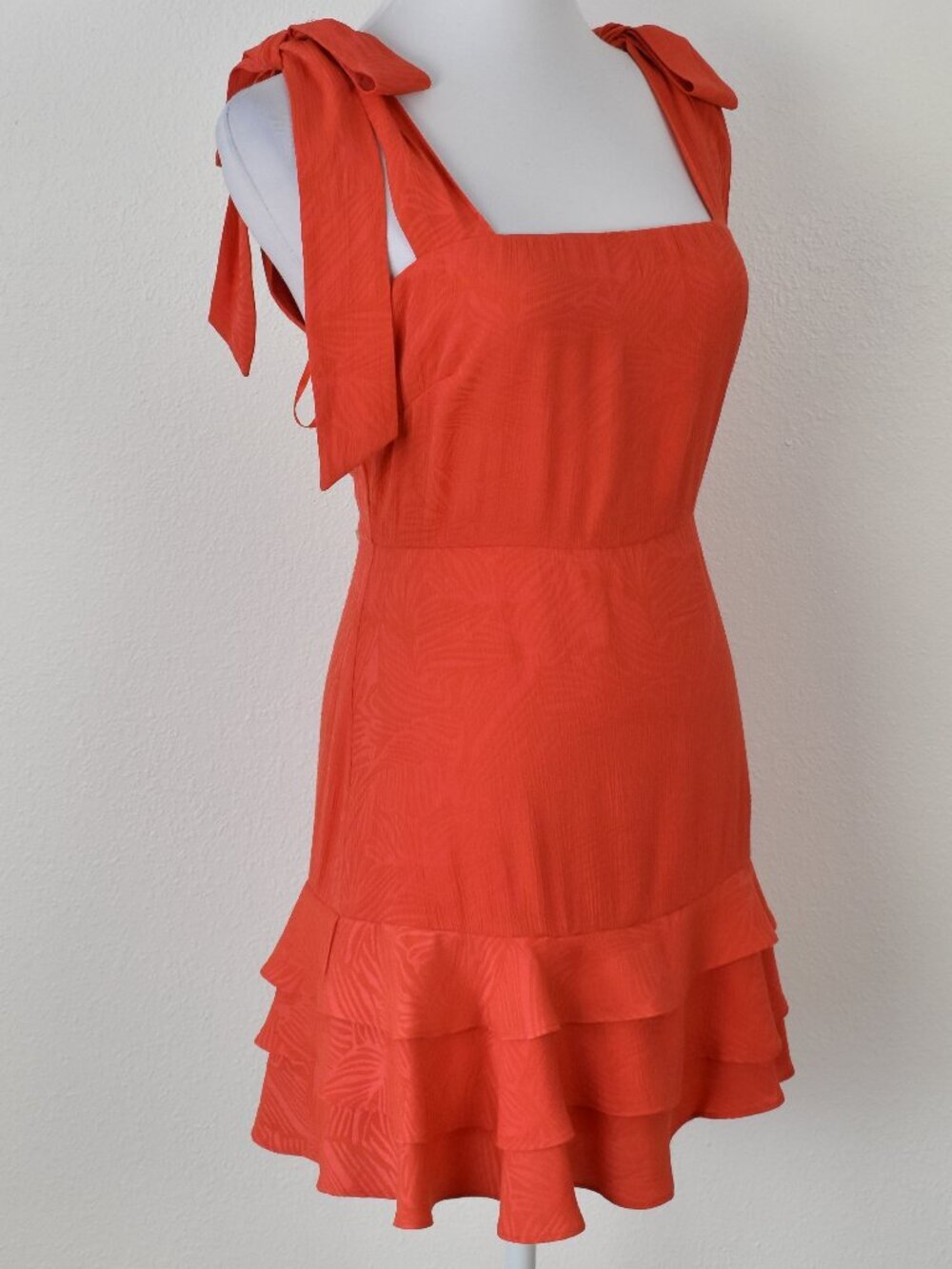 Gianni Bini Shea Leigh Mills Julia Mini Dress Tango Red NEW - 4 - Picture 4 of 11